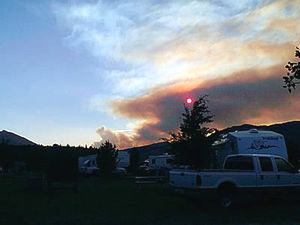 Forest Fire in Idaho